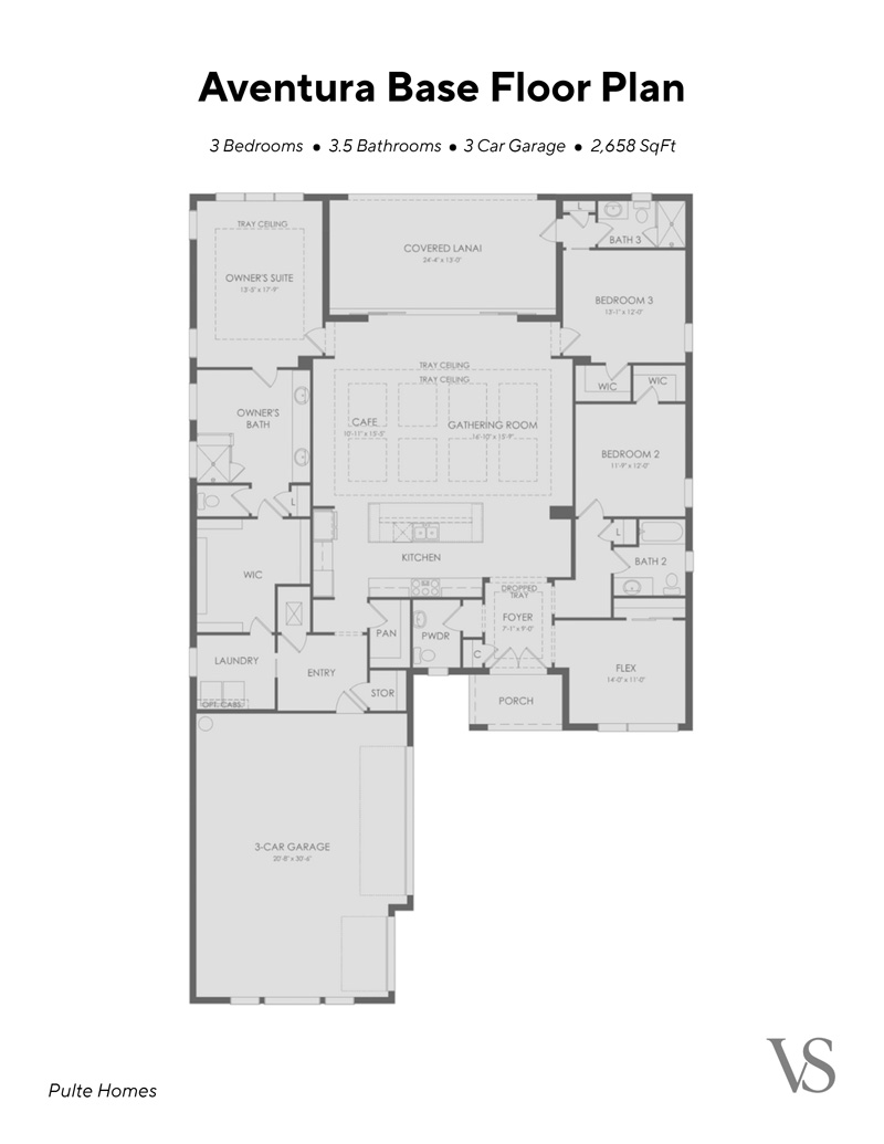 Vivid Shores Floorplan Aventura Base