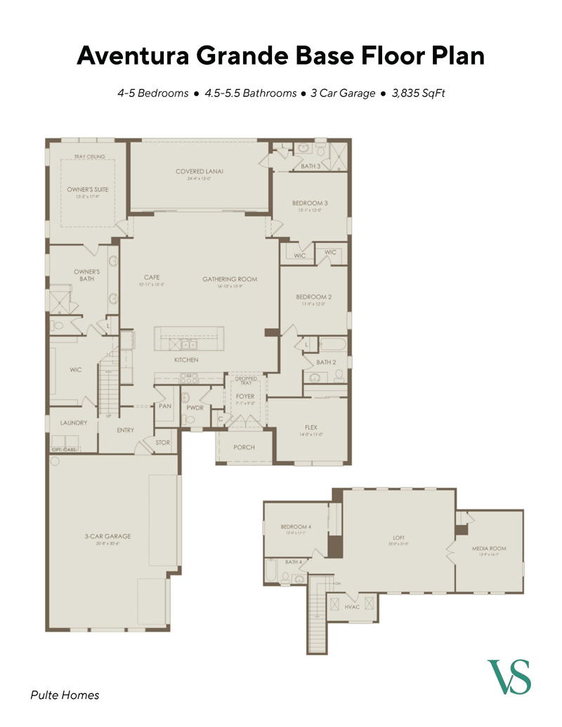 Vivid Shores Floorplan Aventura Base