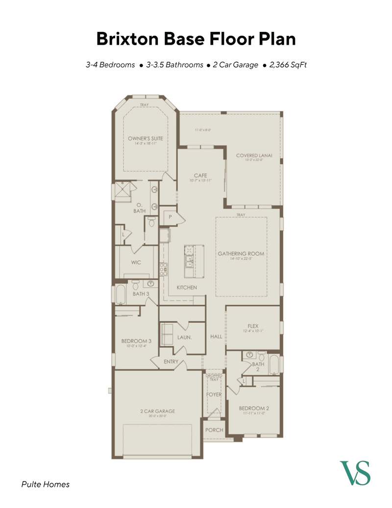 Vivid Shores Floorplan Brixton Base