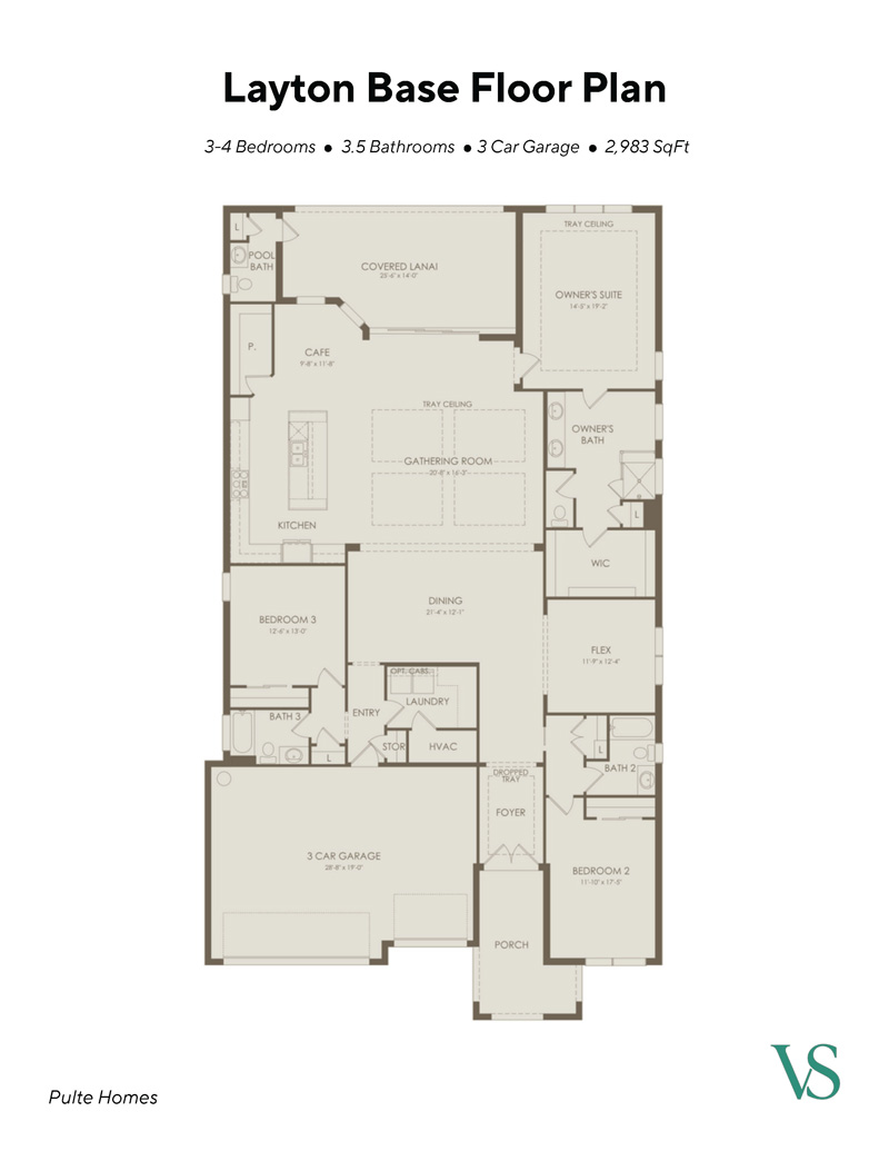 Vivid Shores Floorplan Layton Base