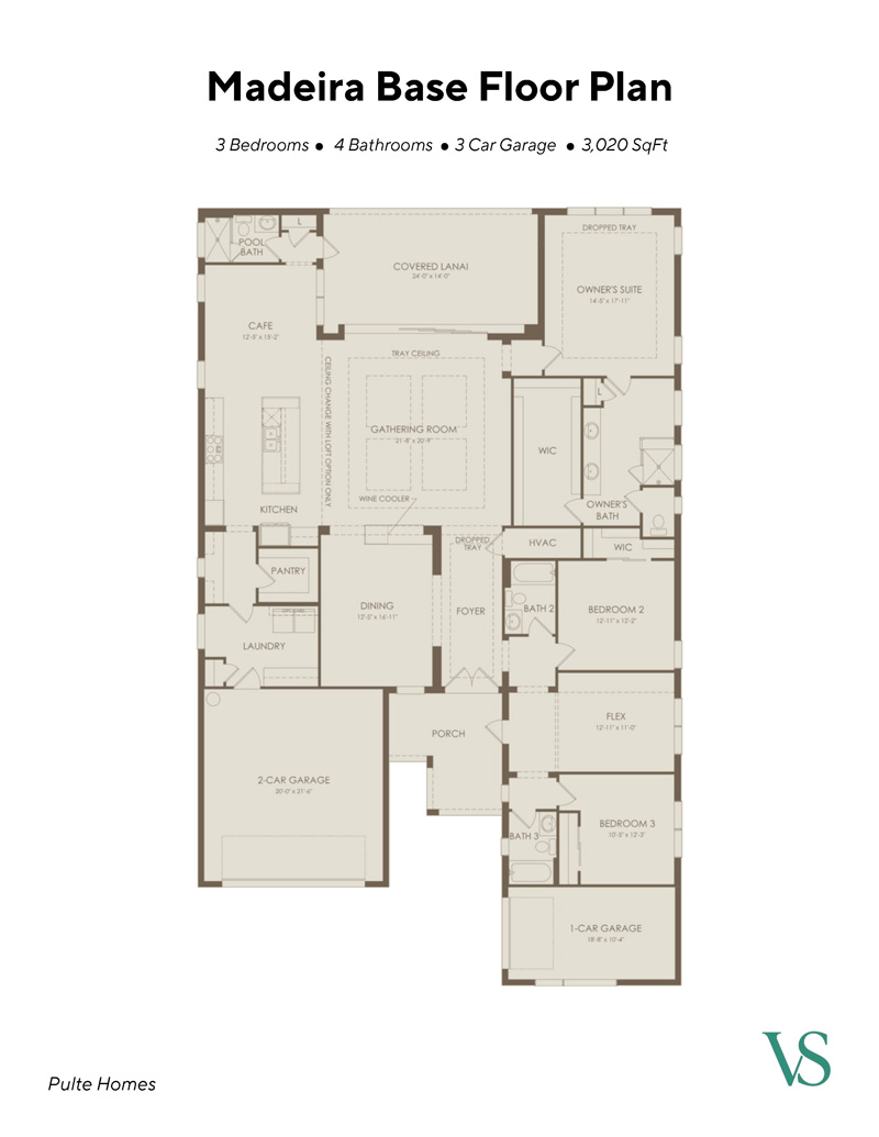 Vivid Shores Floorplan Madeira Base