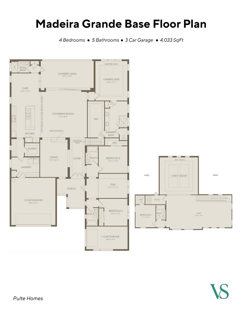 Vivid Shores Floorplan Madeira Grande Base