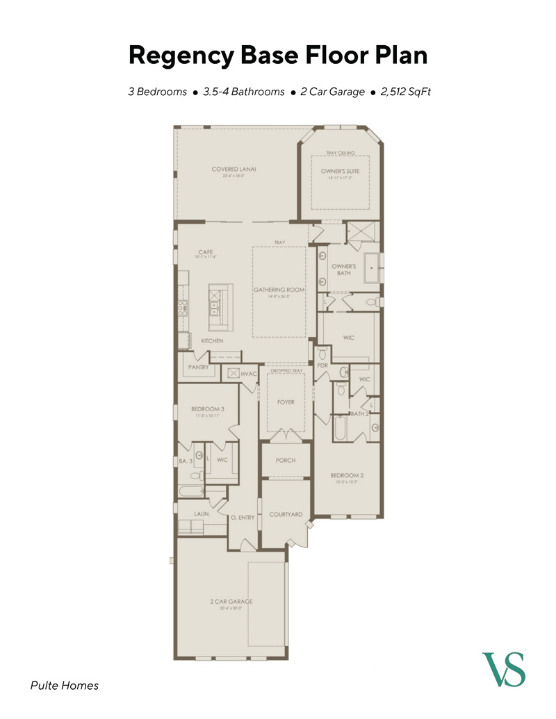 Vivid Shores Floorplan Regency Base